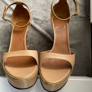 Givenchy platform wedge sandal